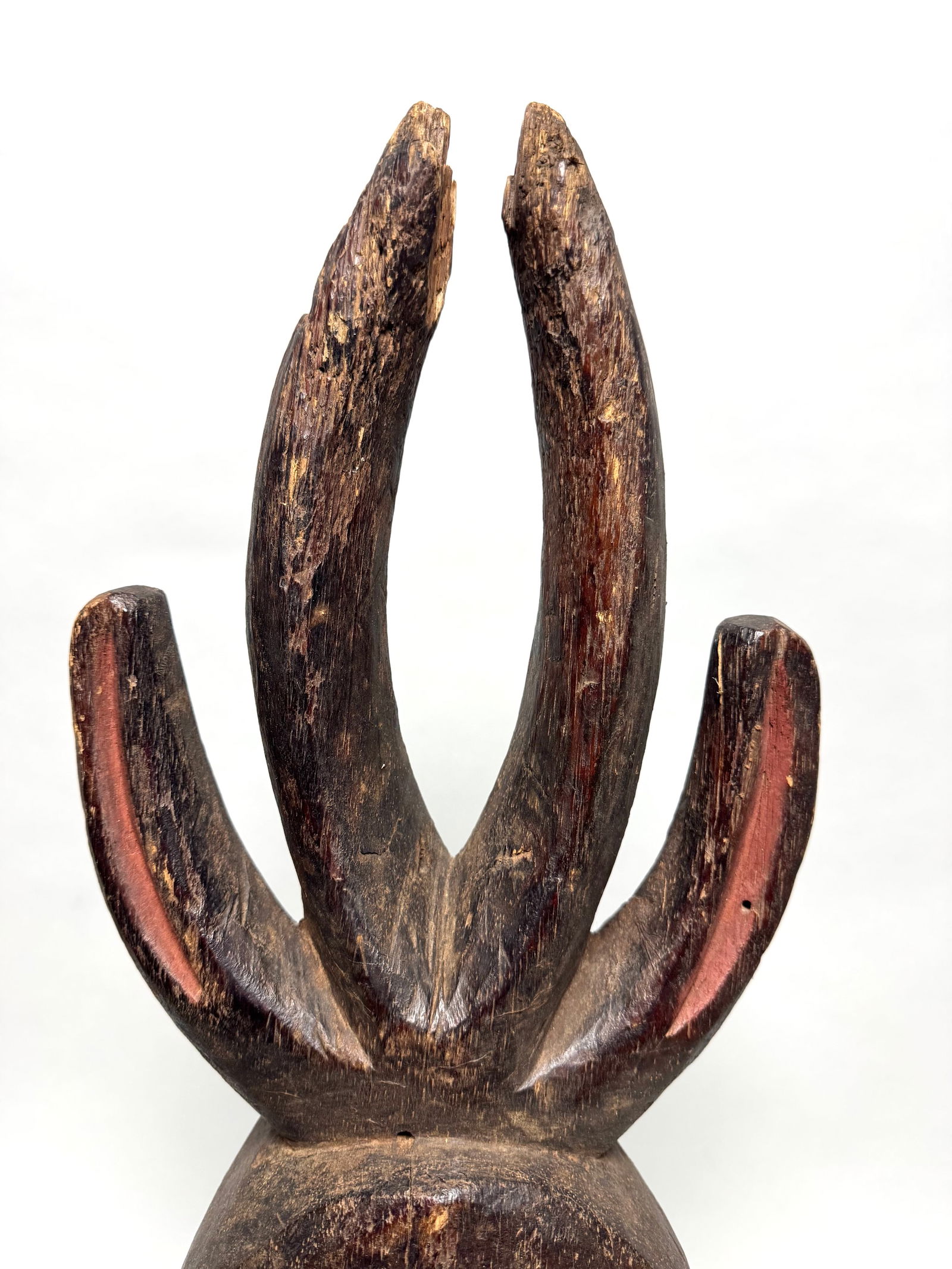 Antelope mask - Wood - Kwele - Gabon - 60 cm - 9