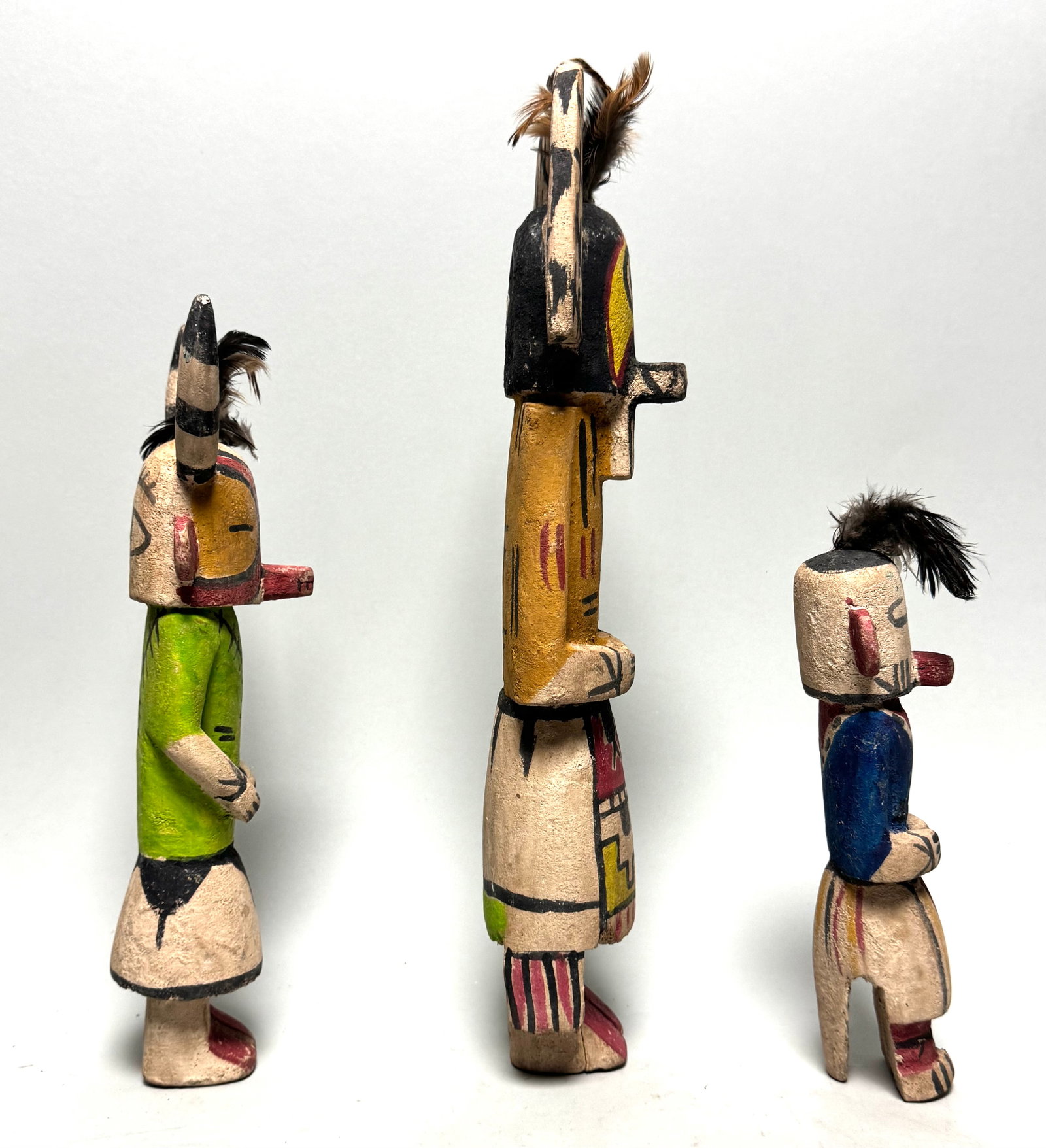 3 Zuni figures - New Mexico, USA - 11