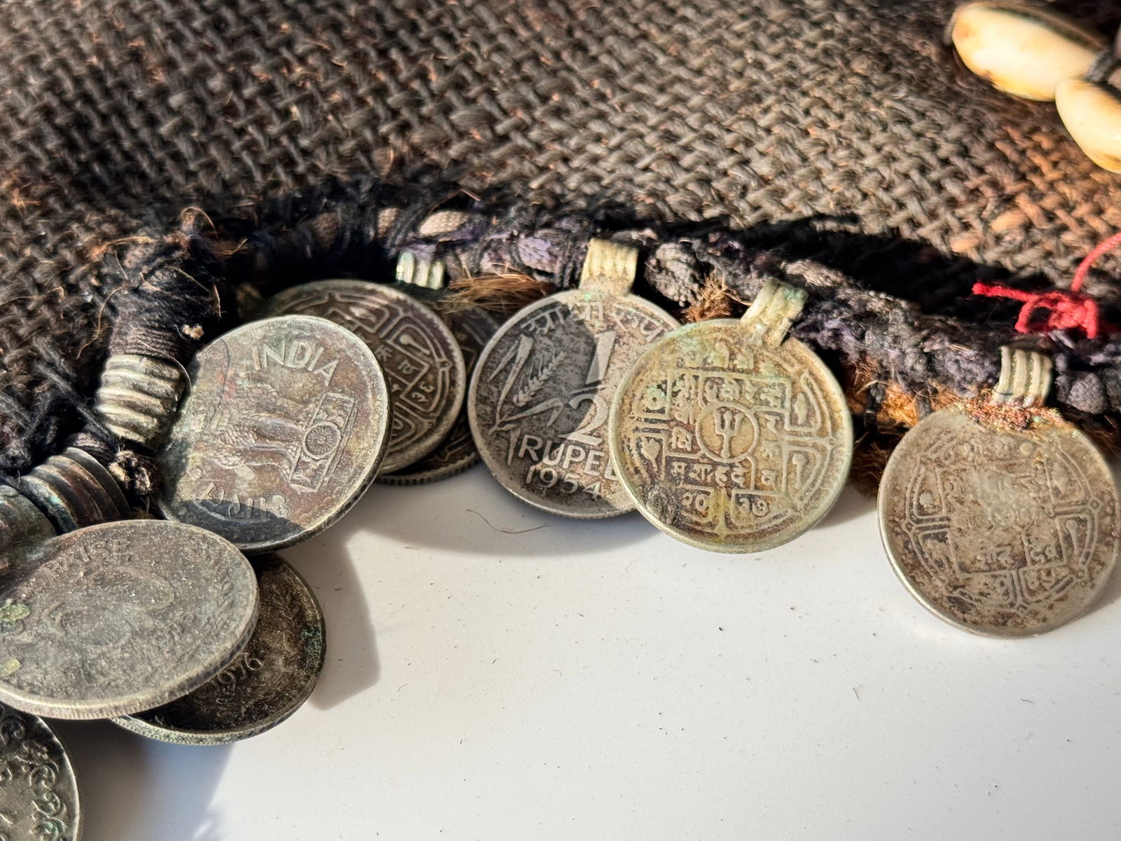 Traditional Banjara Necklace / Headdress Rajasthan, India - 11