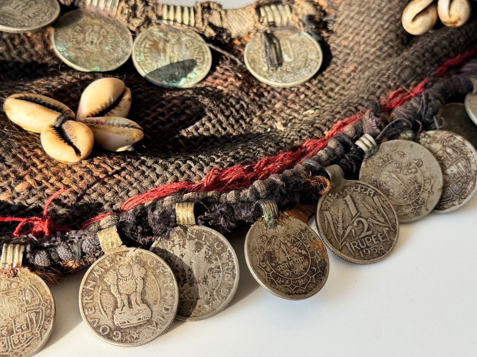 Traditional Banjara Necklace / Headdress Rajasthan, India - 12
