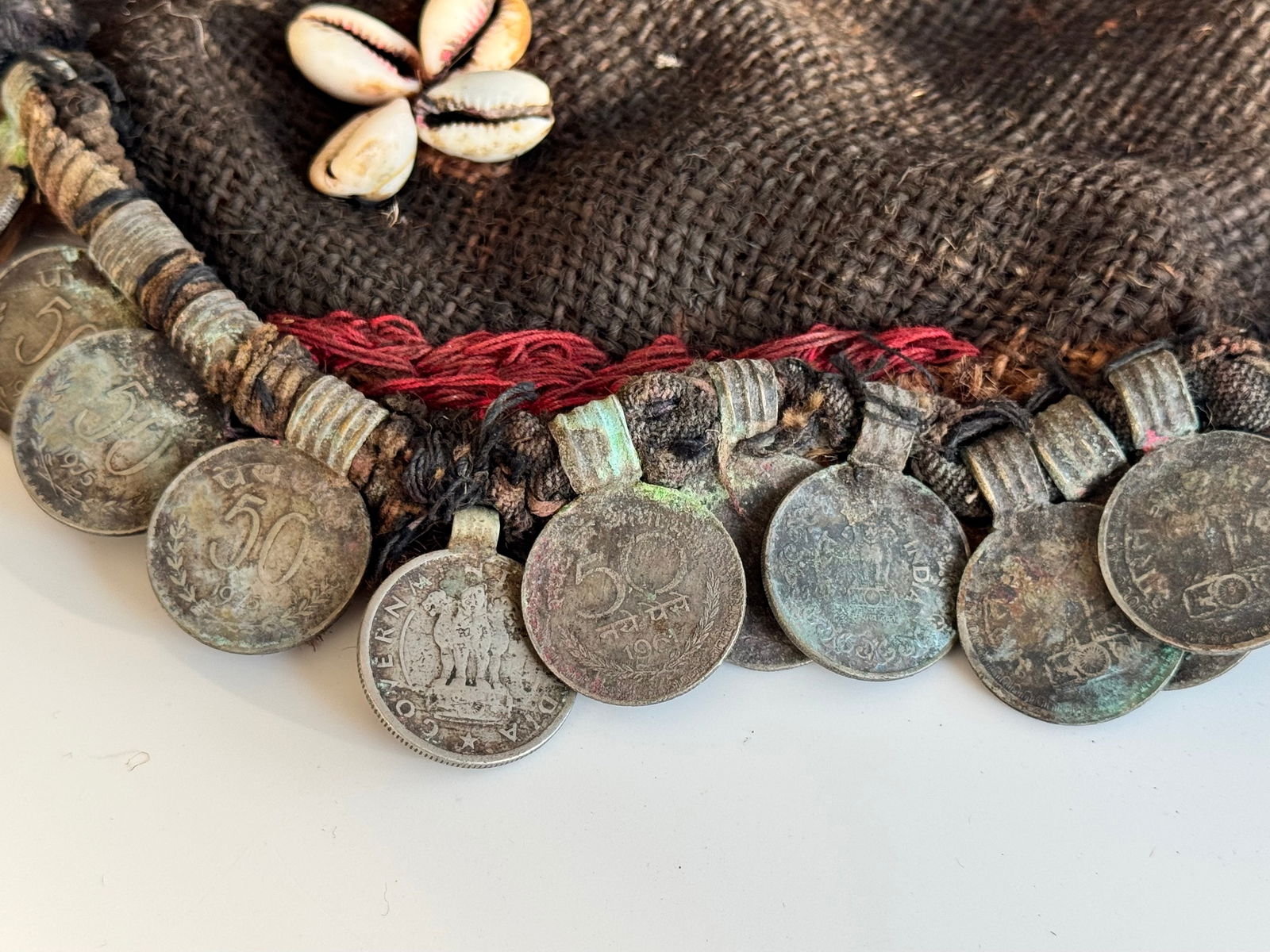 Traditional Banjara Necklace / Headdress Rajasthan, India - 13