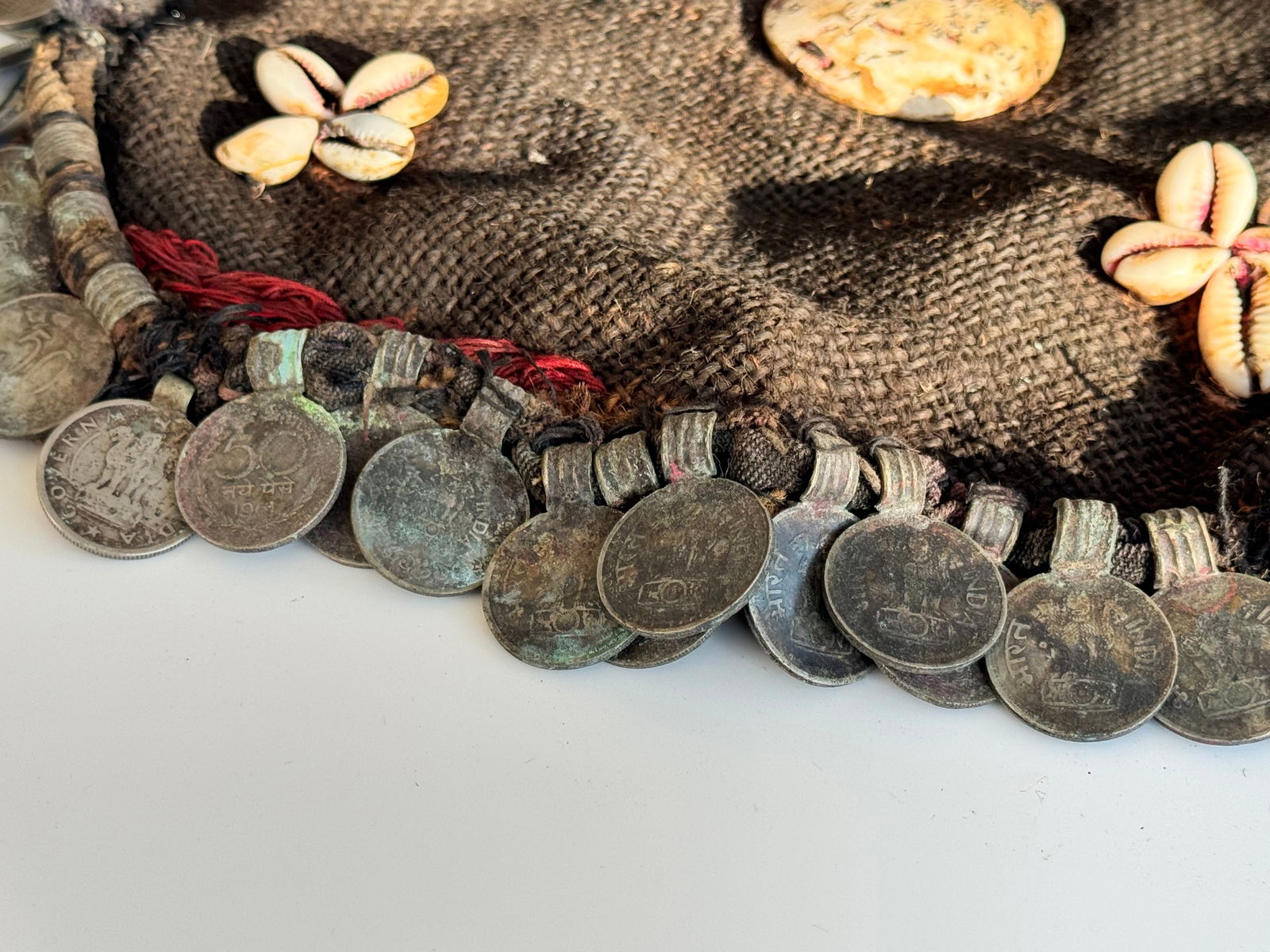 Traditional Banjara Necklace / Headdress Rajasthan, India - 6