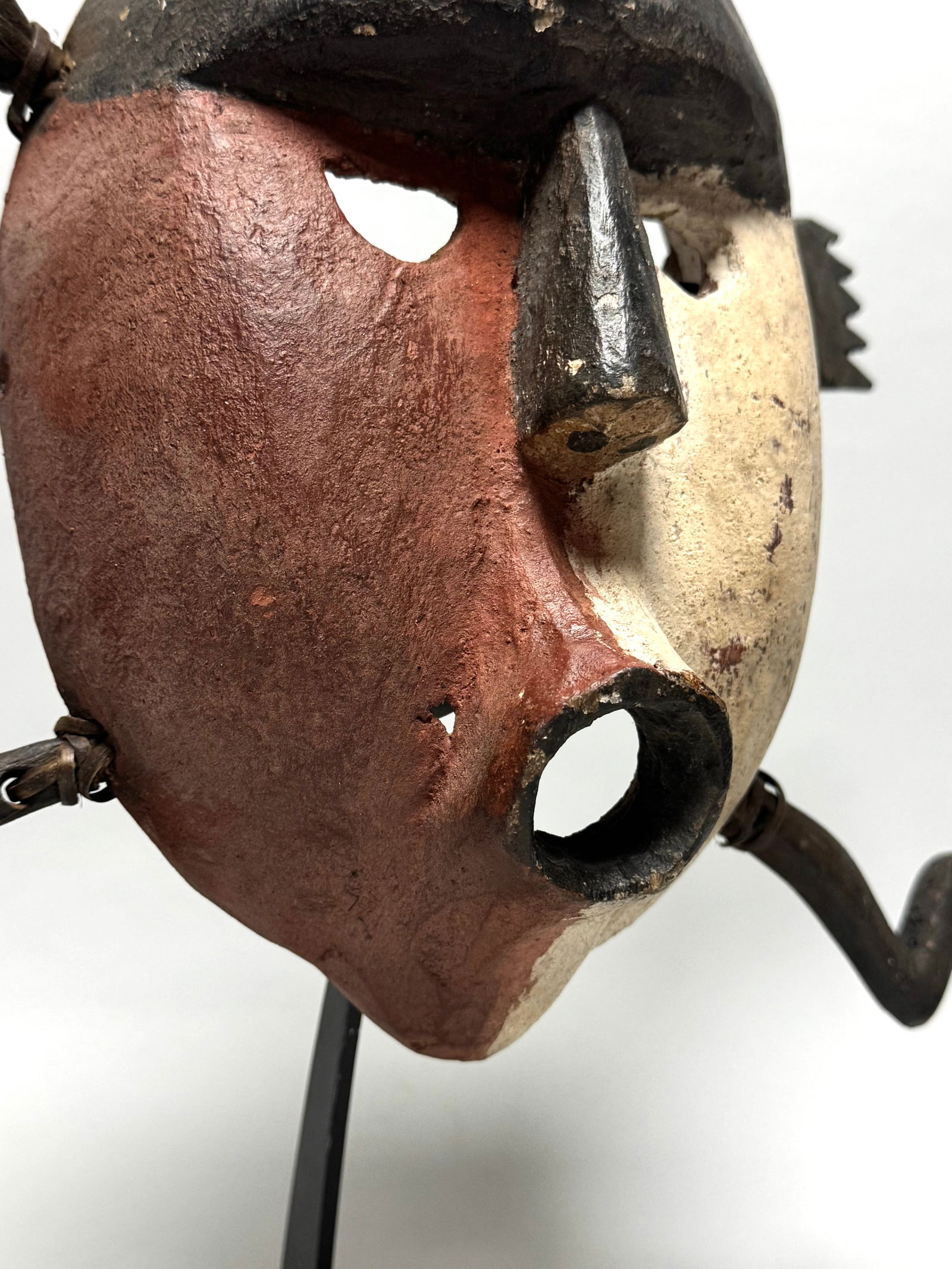 Inuit - Yua Mask made by the Yupik People who live on the West Coast of Alaska. - 10