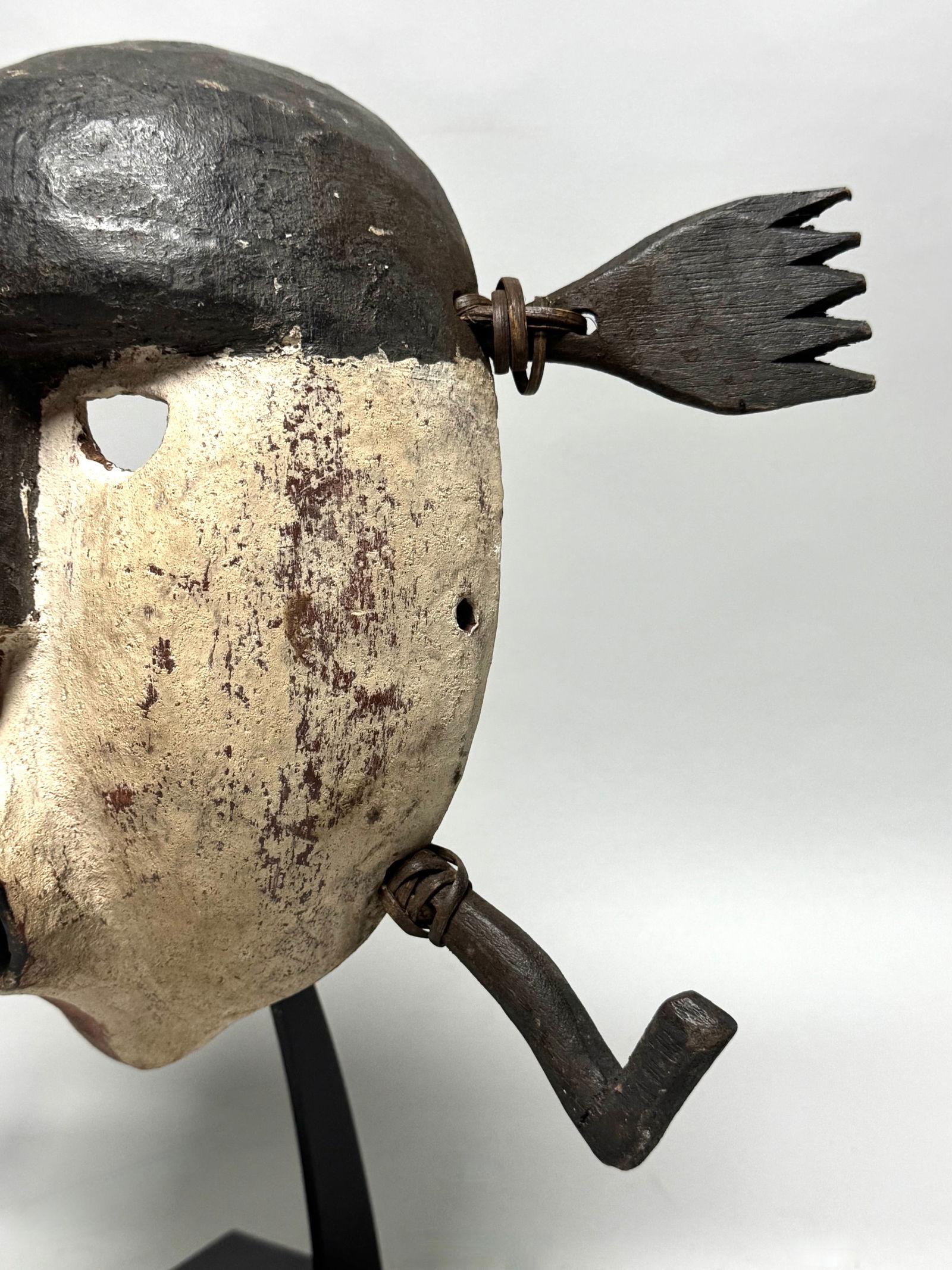 Inuit - Yua Mask made by the Yupik People who live on the West Coast of Alaska. - 11