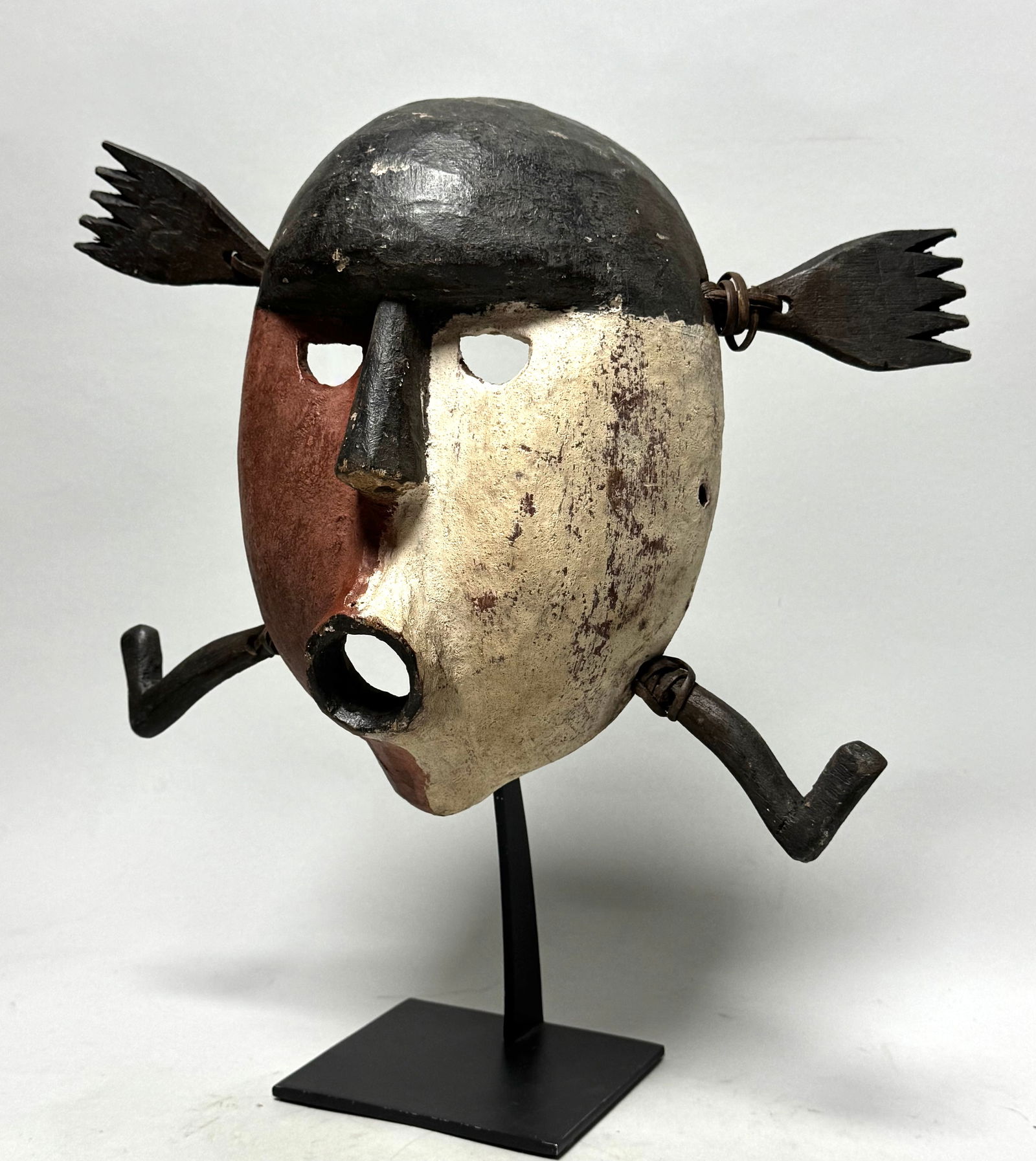 Inuit - Yua Mask made by the Yupik People who live on the West Coast of Alaska. - 2