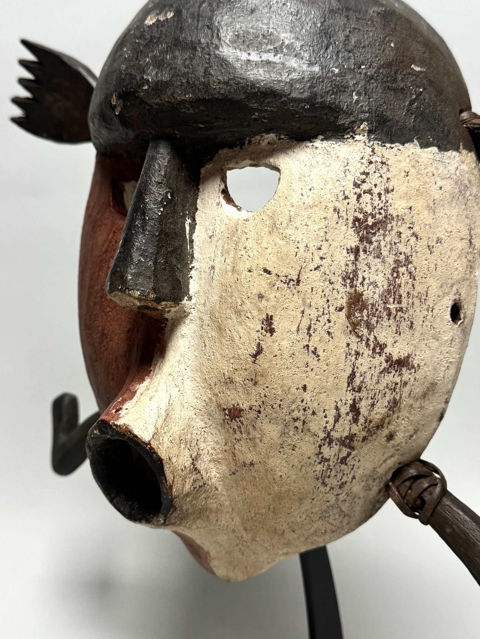 Inuit - Yua Mask made by the Yupik People who live on the West Coast of Alaska. - 6