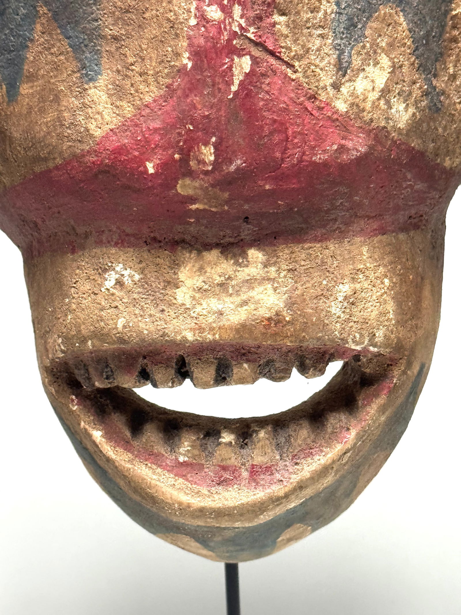 Inuit - Yua Mask made by the Yupik People who live on the West Coast of Alaska. - 13