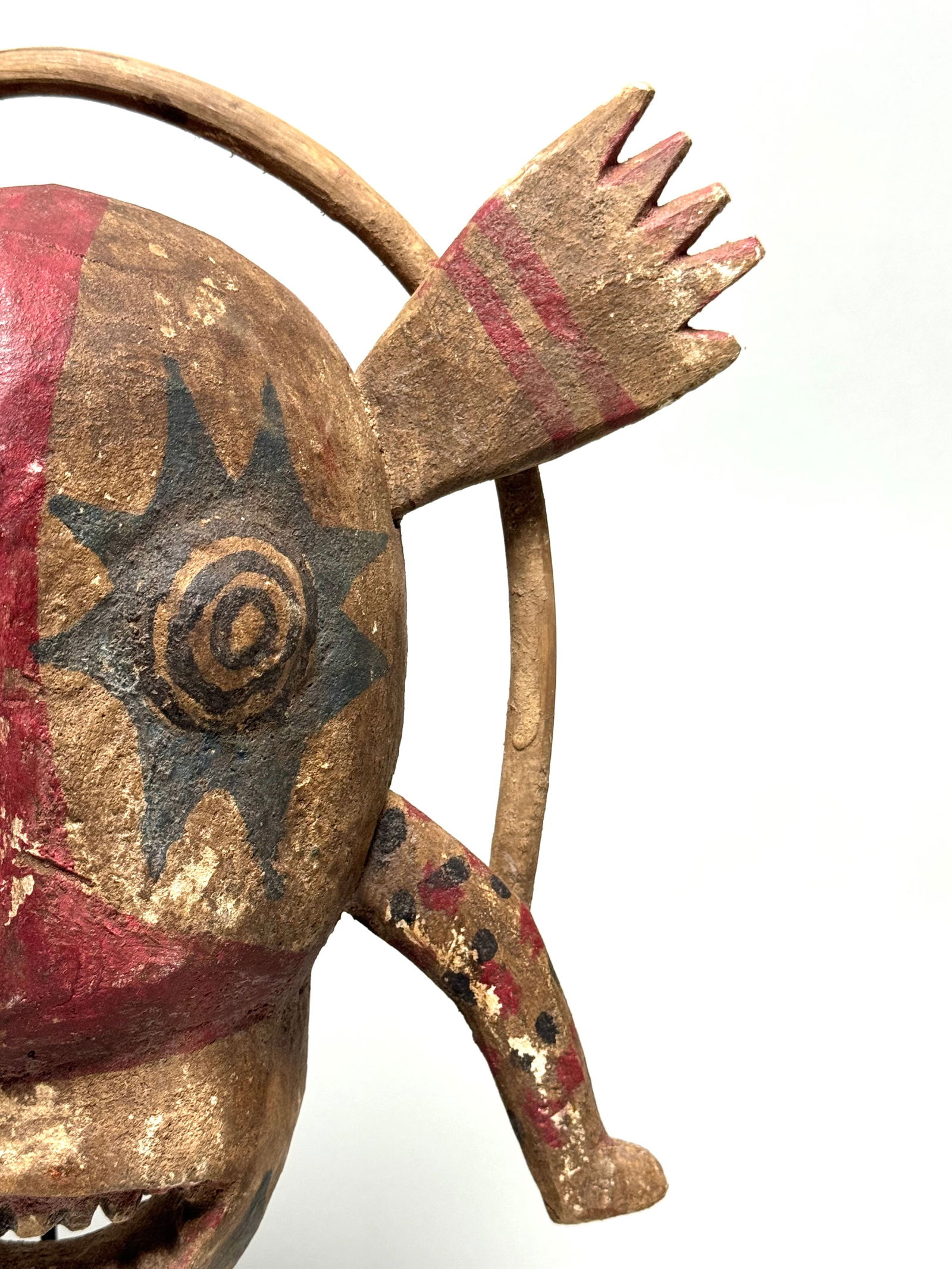 Inuit - Yua Mask made by the Yupik People who live on the West Coast of Alaska. - 5