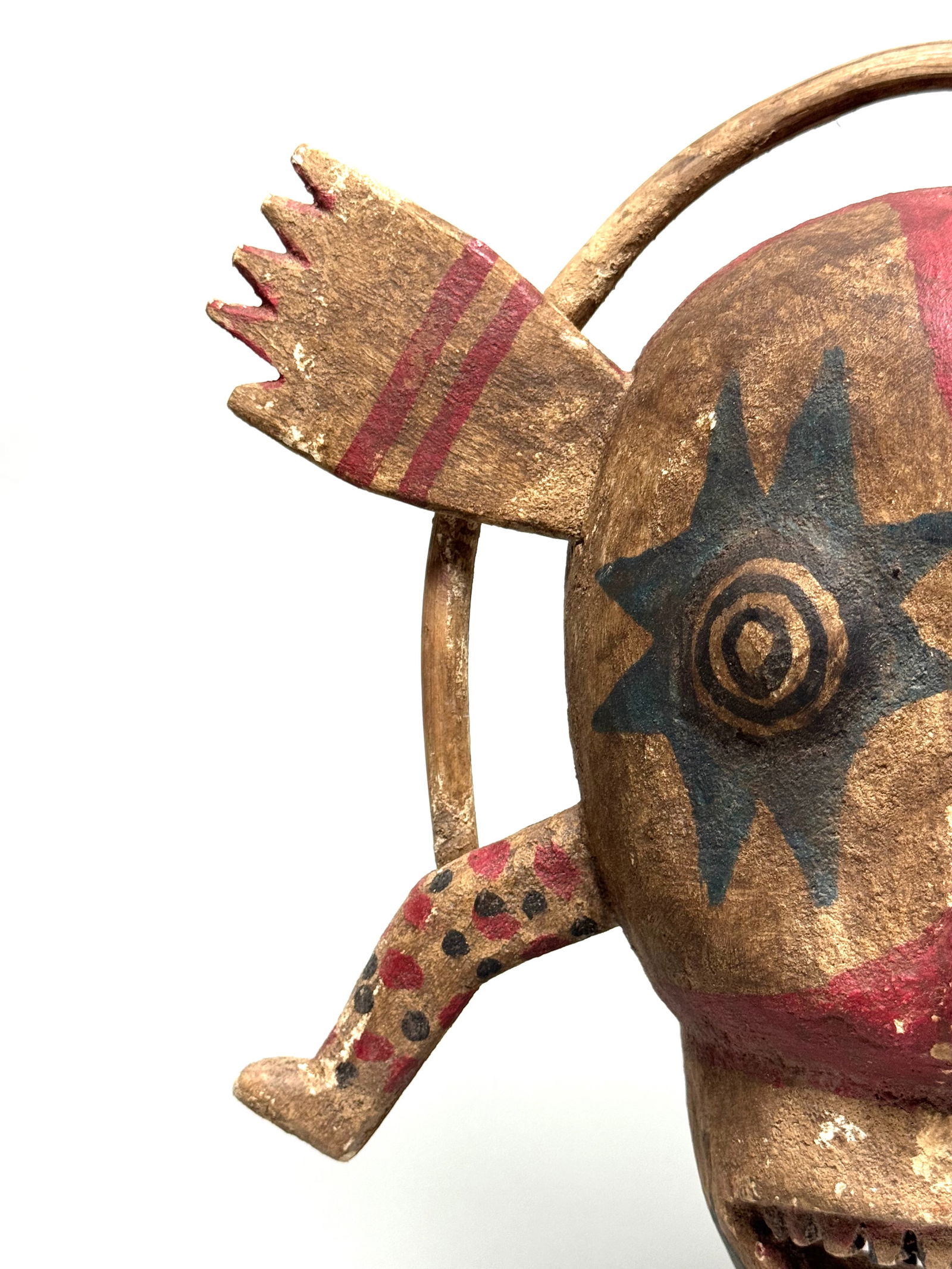 Inuit - Yua Mask made by the Yupik People who live on the West Coast of Alaska. - 6