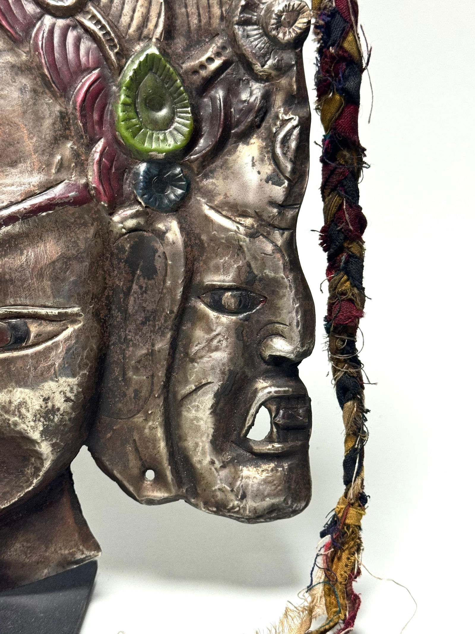 3-headed bodhisattva Buddha sculpture - 6