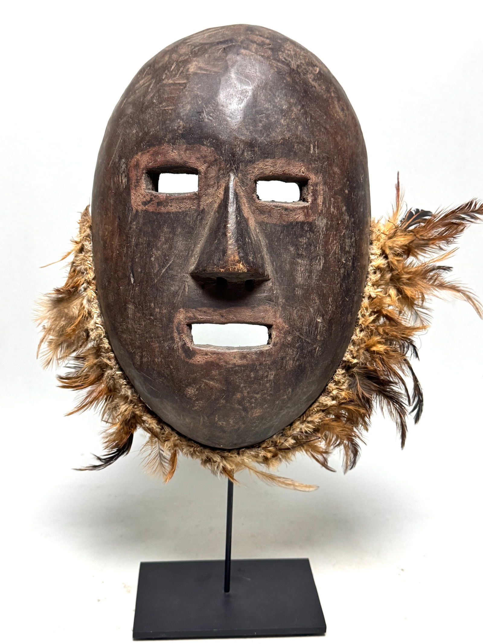 Nsembu mask, Kumu, Ituri forest tribes Congo - 42 cm (1 of 8)