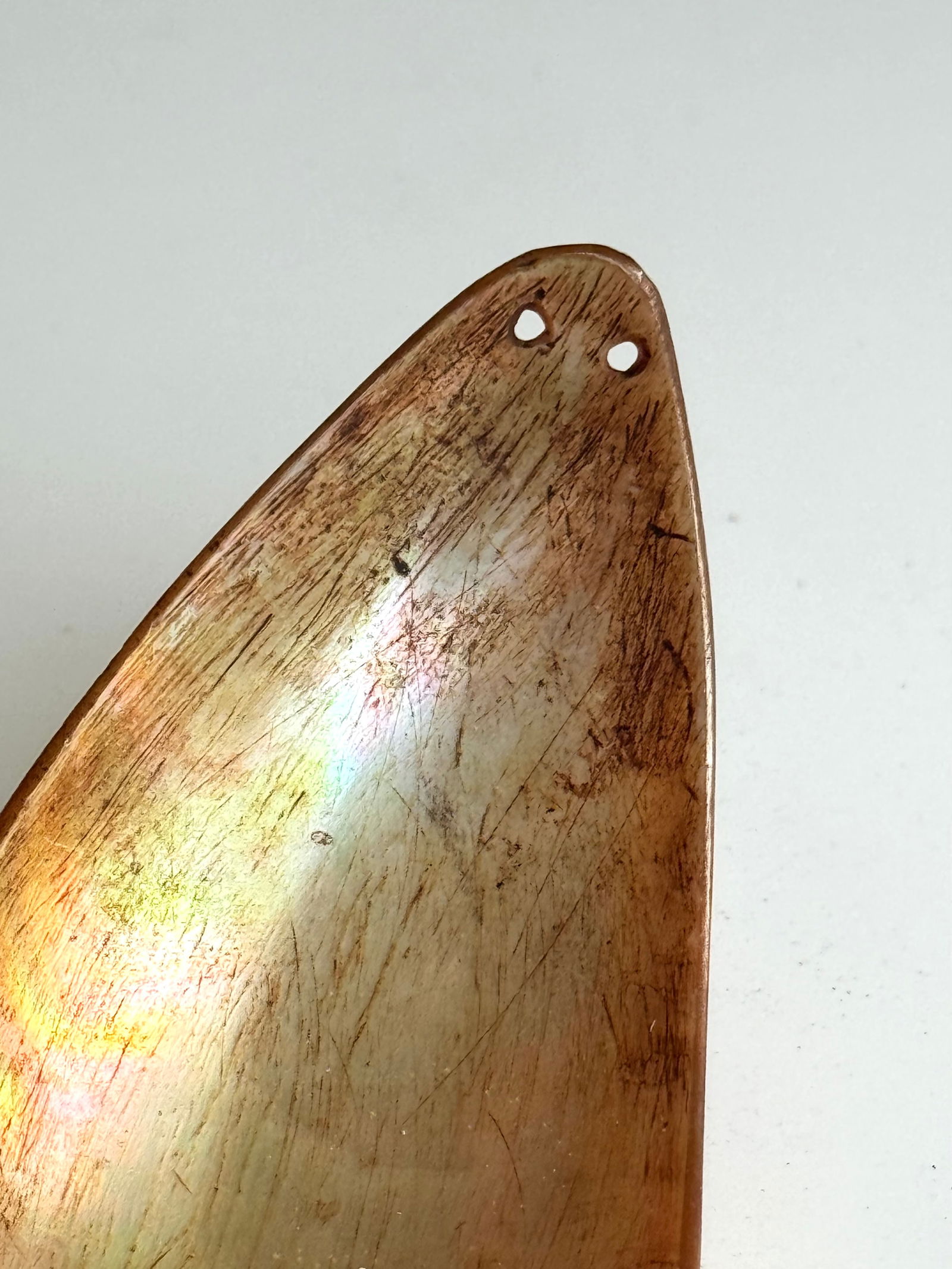 1950’s field collected shell spoons Trobriand Islands - 4