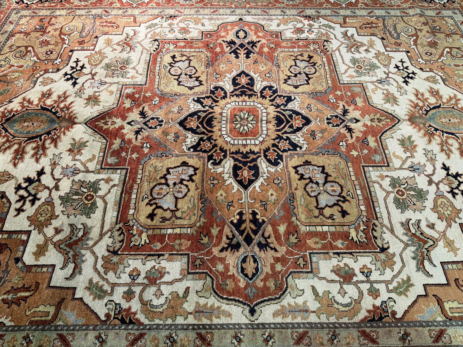 Magnificent Serapi Design Rug 9x12 - 2
