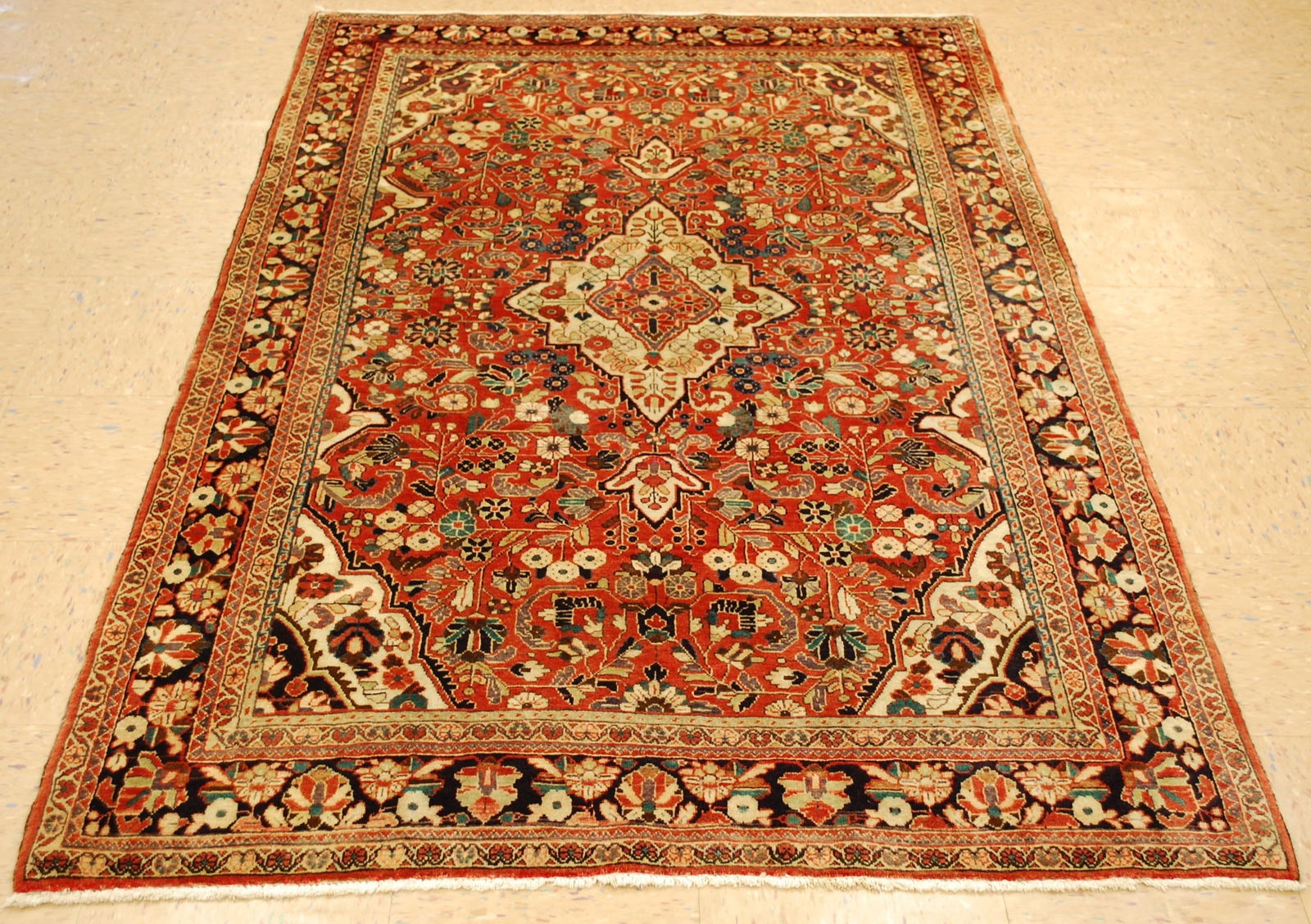 PERSIAN SARUK RUG 4.3x6.10 (1 of 12)