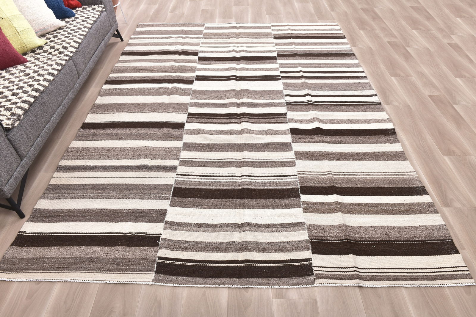 7'5'' x 10'0'' Turkish Handmade Kilim Rug - 34758 - 2