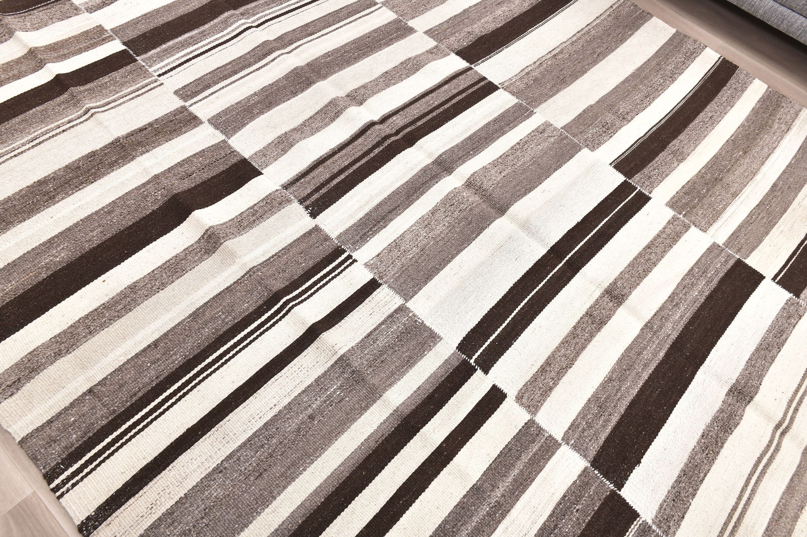 7'5'' x 10'0'' Turkish Handmade Kilim Rug - 34758 - 3