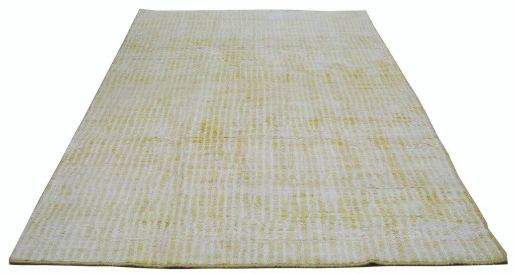 MOROCCAN HAND KNOTTED WOOL RUG - 2