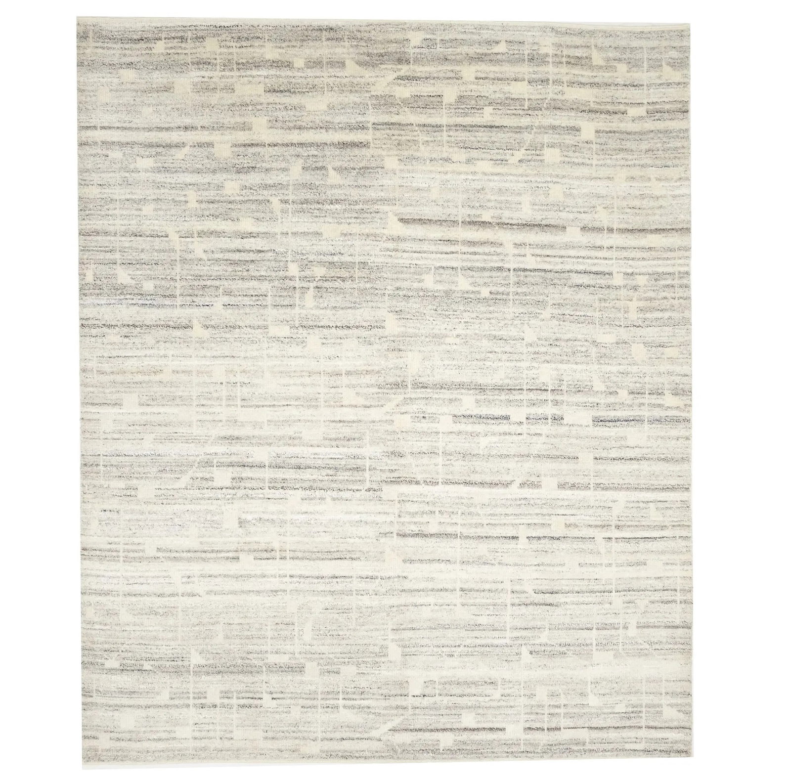 Cream Abstract 8X10 Modern Oriental Rug: Title: Cream Abstract 8X10 Modern Oriental RugDescription:Hand-knotted rug crafted in India, perfect for modern living room spacesModern style with an abstract pattern for a sleek, contemporary