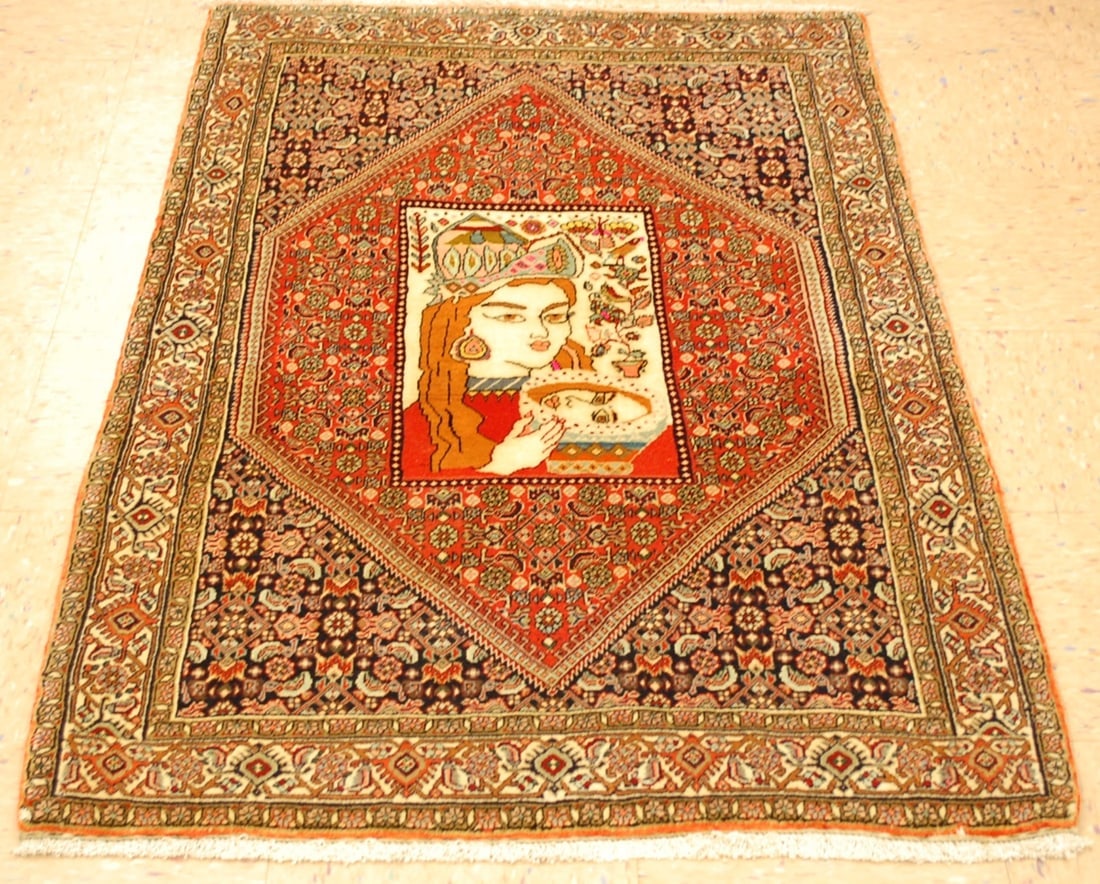 Persian BIJAR RUG 3x4.10 (1 of 10)