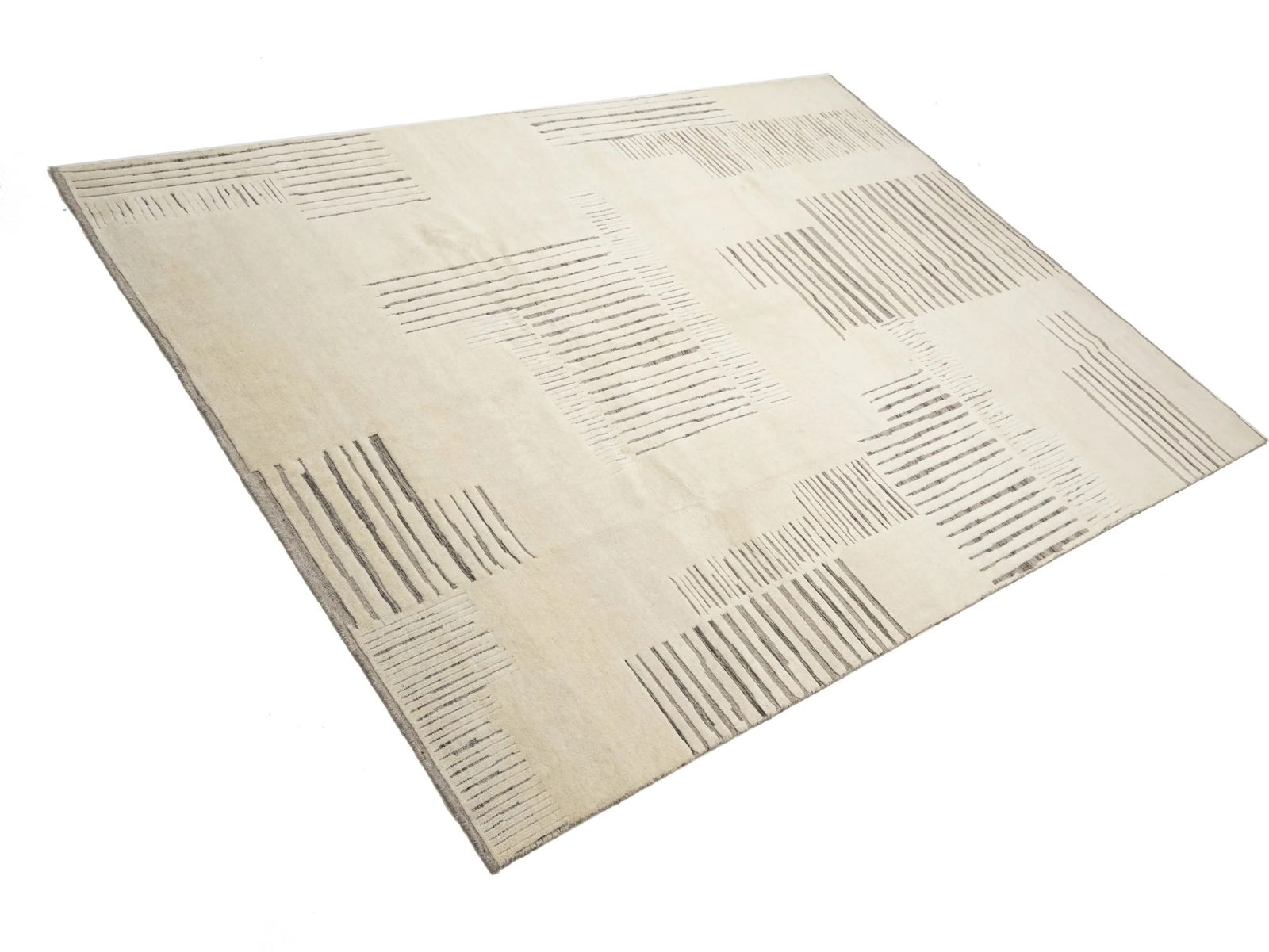 Multicolored Abstract 10X13 Modern Rug - 3