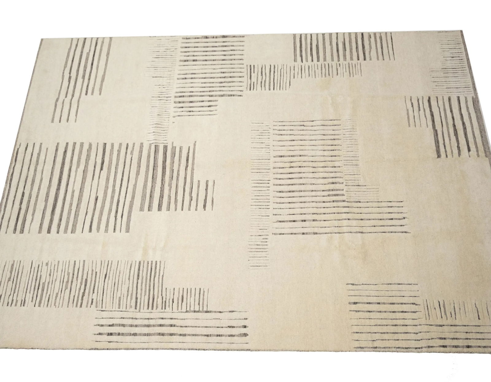 Multicolored Abstract 10X13 Modern Rug - 4