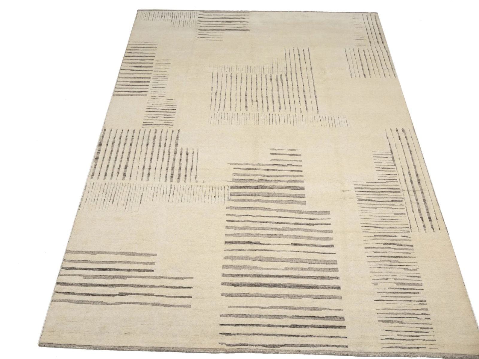 Multicolored Abstract 10X13 Modern Rug - 8