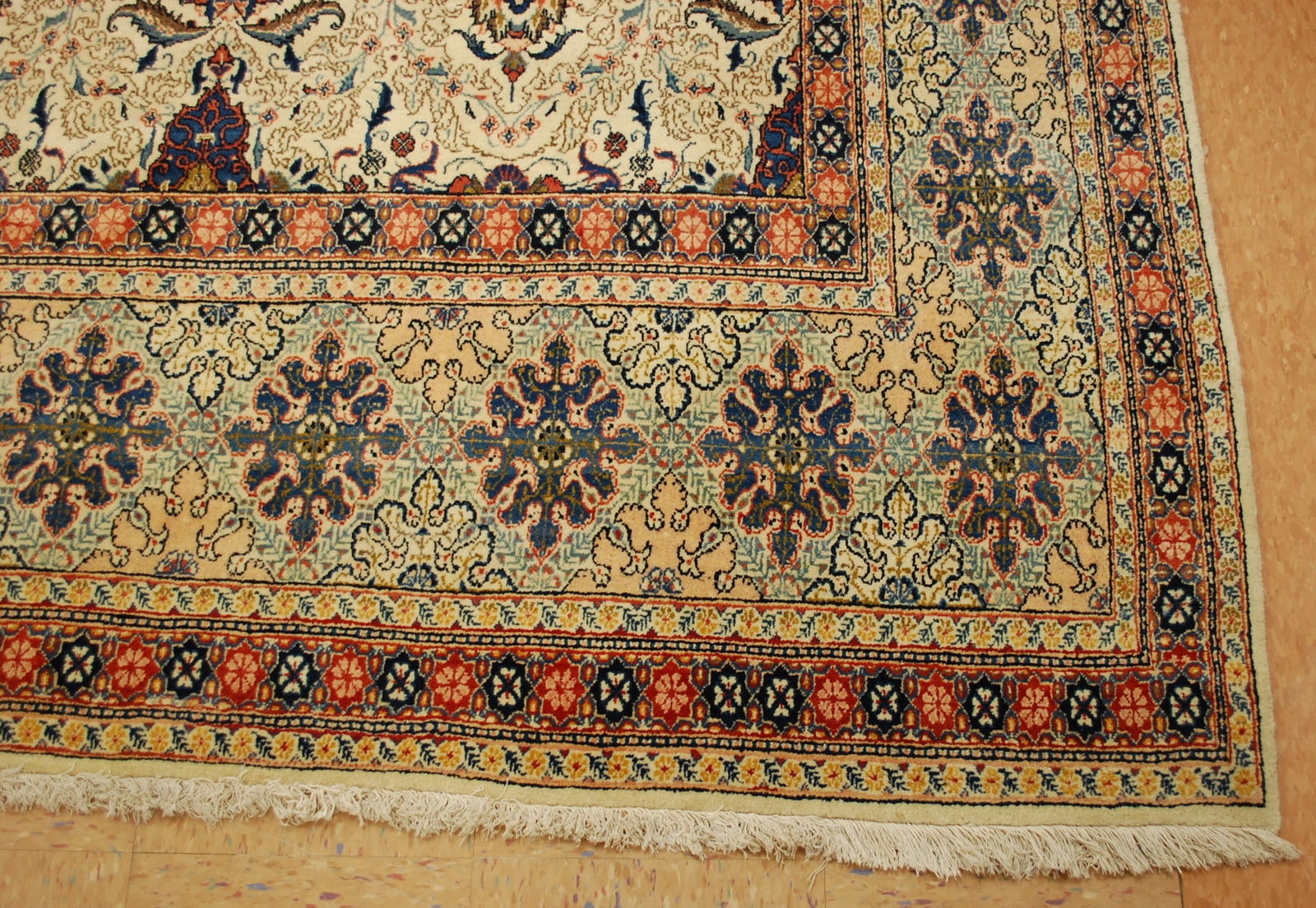 Persian KASHAN RUG 11.4x18.1 - 3