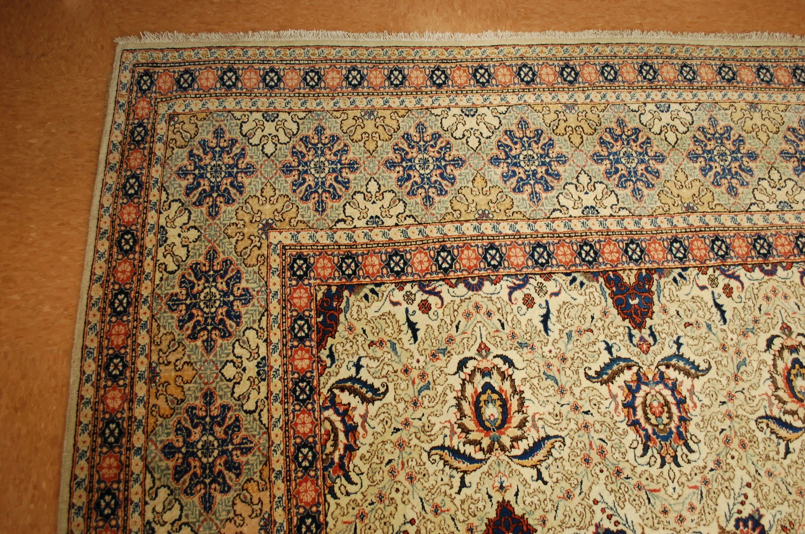 Persian KASHAN RUG 11.4x18.1 - 5