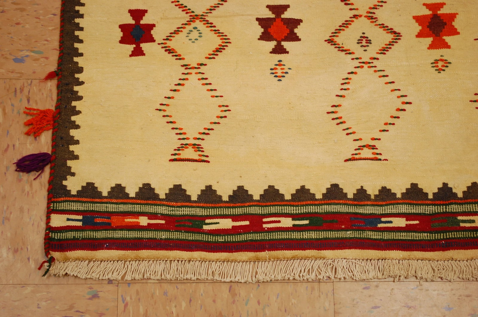Persian SHIRAZ QASHKI KILIM 3x4.5 - 3