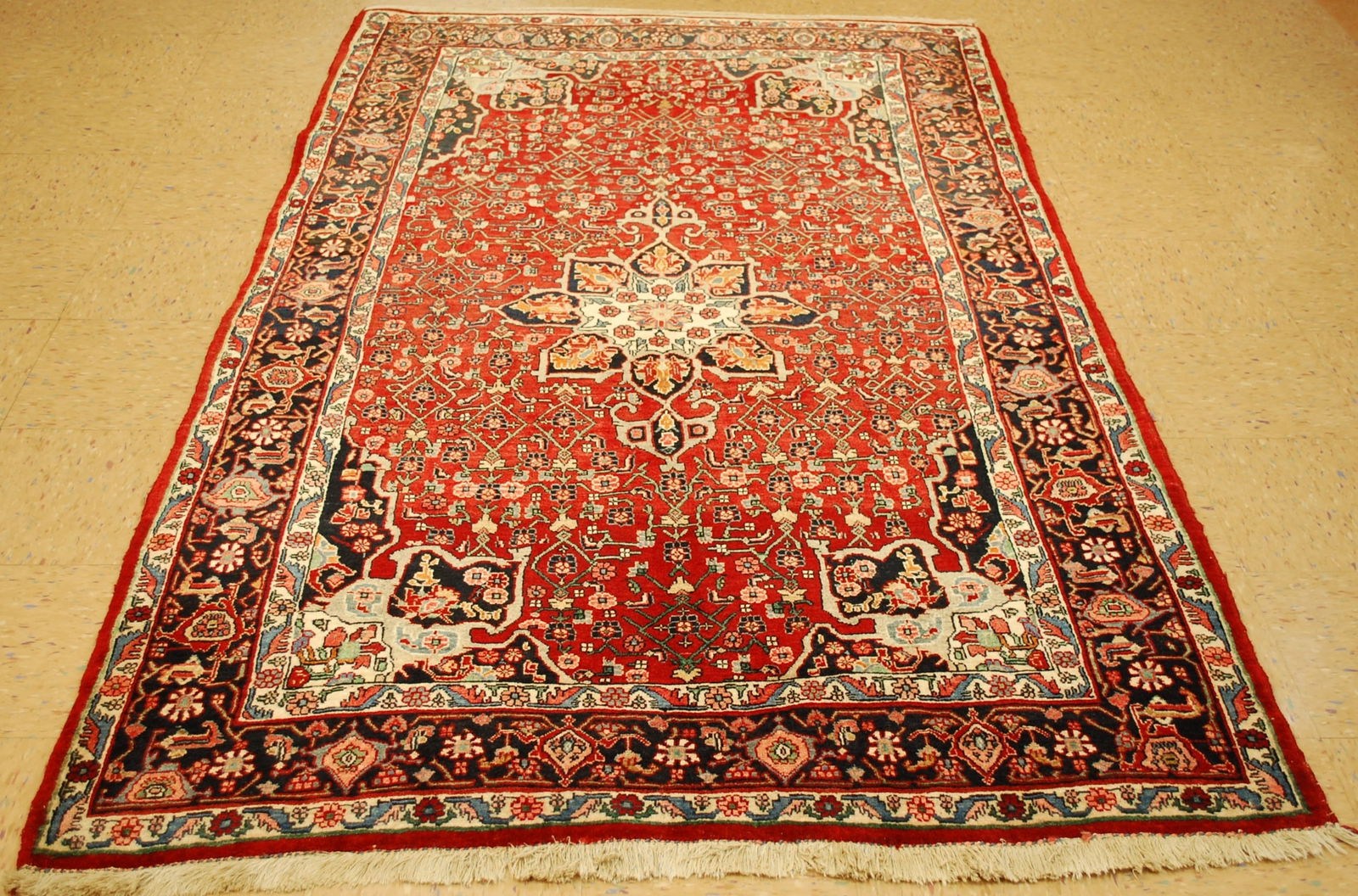 PERSIAN BIJAR RUG 5' X 7'10" (1 of 11)