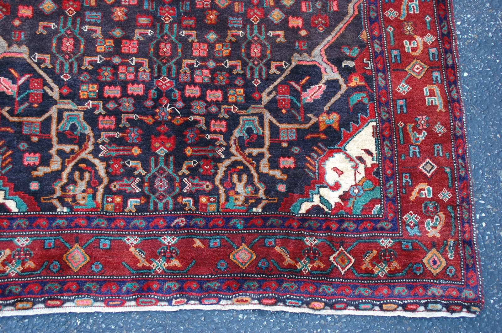PERSIAN BIJAR RUG 4'3"X11'2" - 8