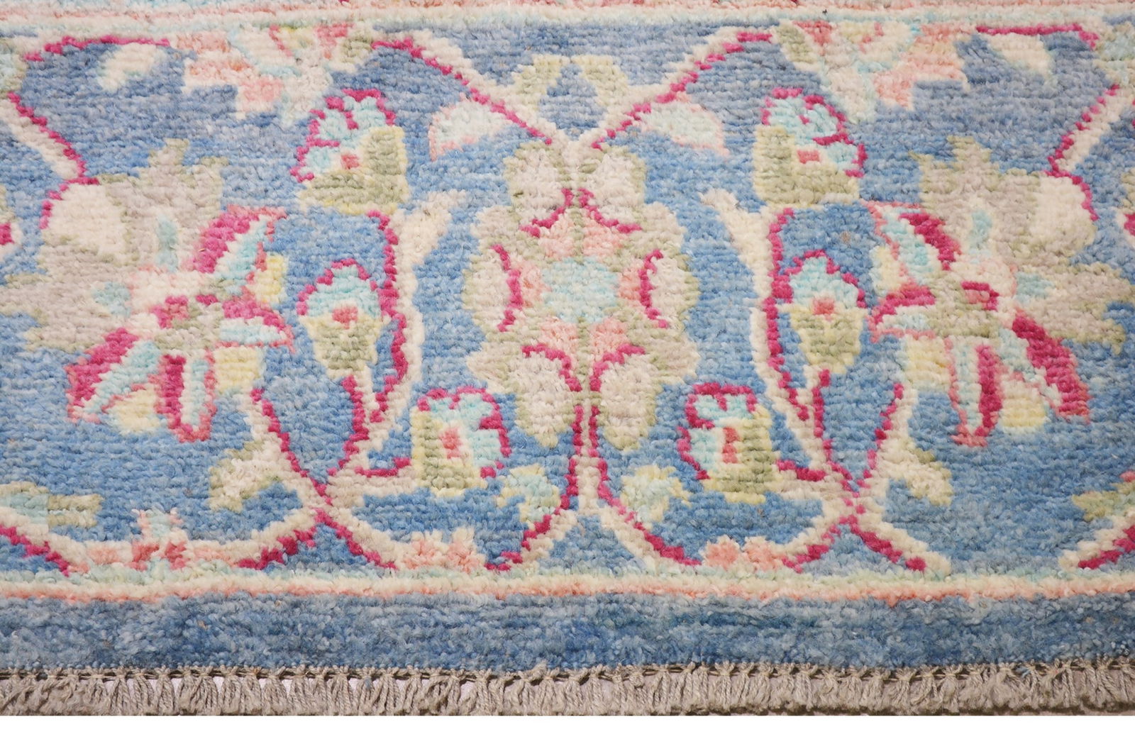 PAKISTANI HAND KNOTTED WOOL RUG - 3