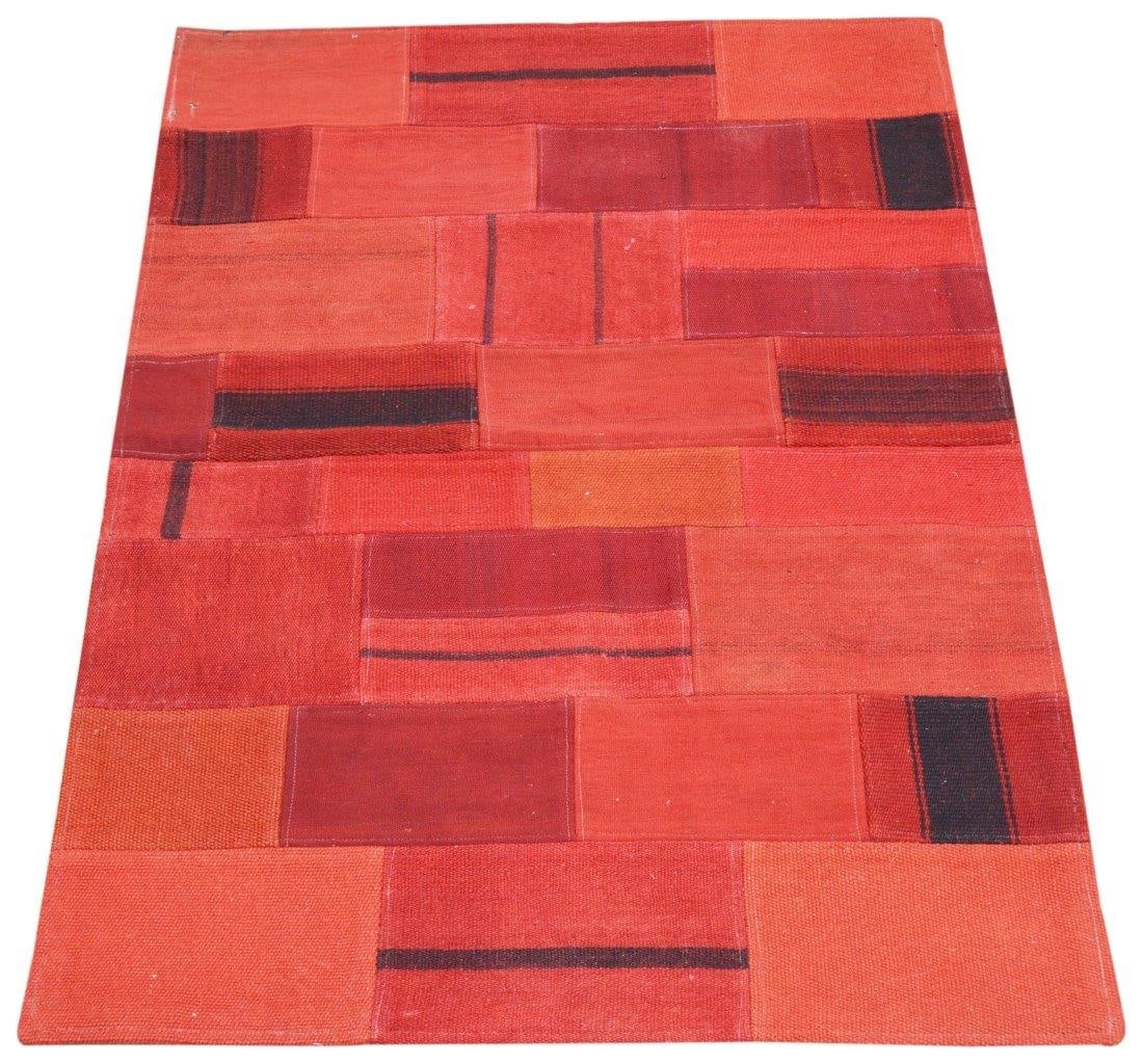 TURKISH FLATWEAVE WOOL RUG - 2