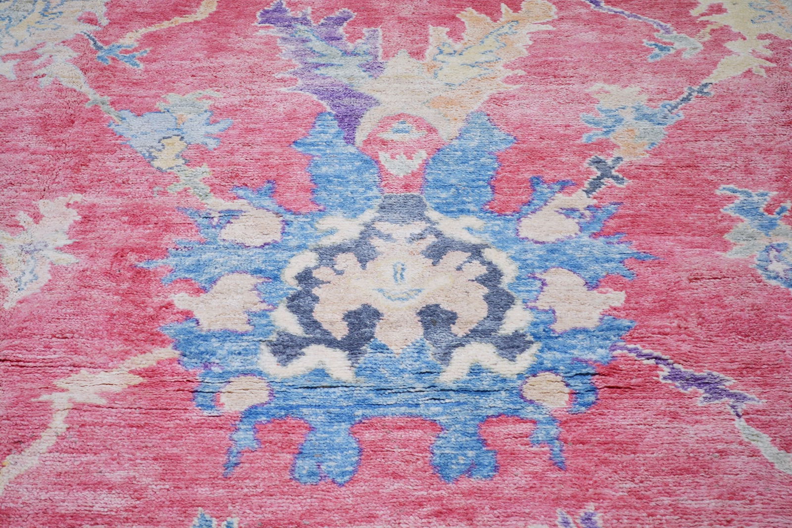 PAKISTANI HAND KNOTTED WOOL RUG - 3