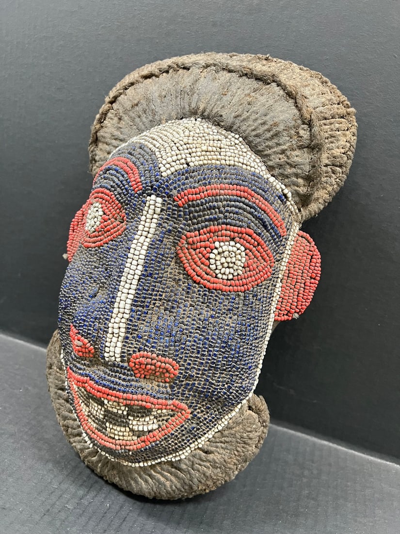 Bamileke Beaded Mask - 2