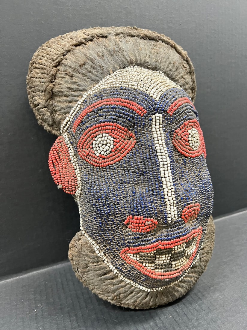 Bamileke Beaded Mask - 3