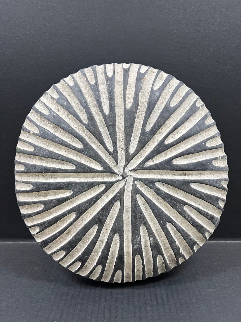 Zulu Shield: Title: Zulu Shield Description: African Tribal Art Zulu Shield Date/Period: Late 20th Century Materials: Wood Size: 13.5" h x 13.5" w Reserve: $300.00 Shipping:Domestic: Flat-rate of