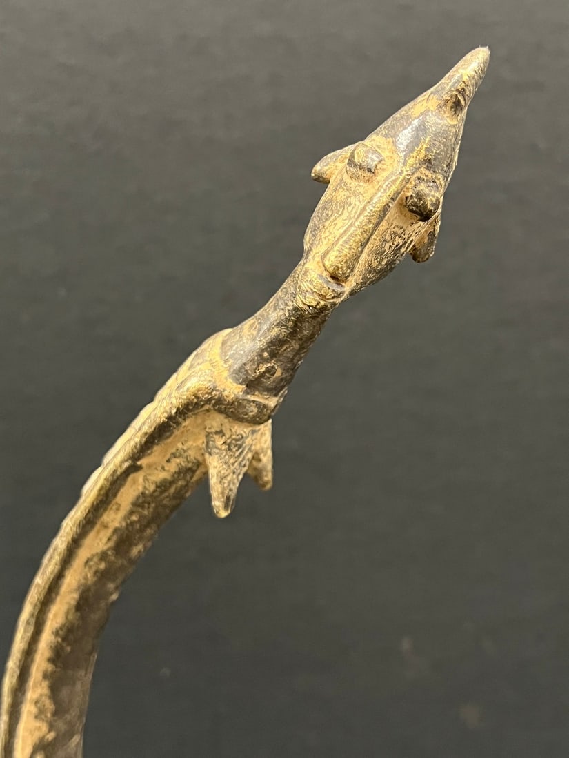 Bronze Dogon Statue - 2