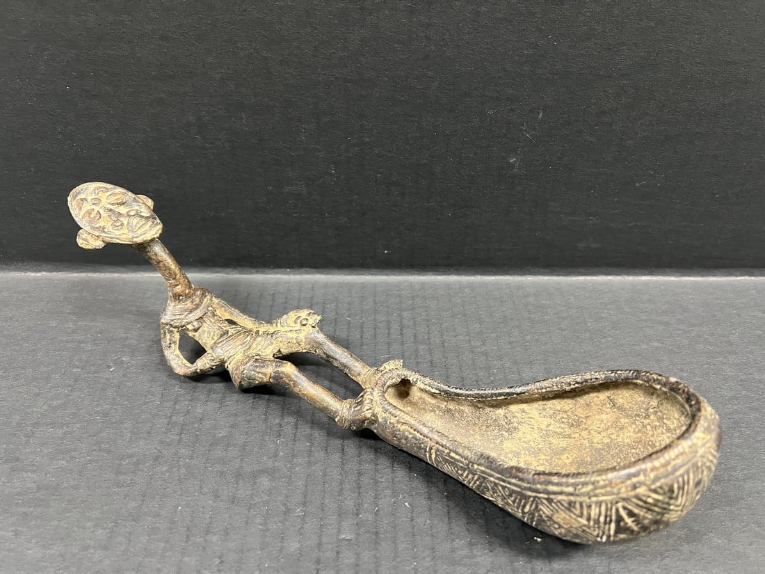 Dogon Bronze Spoon - 4