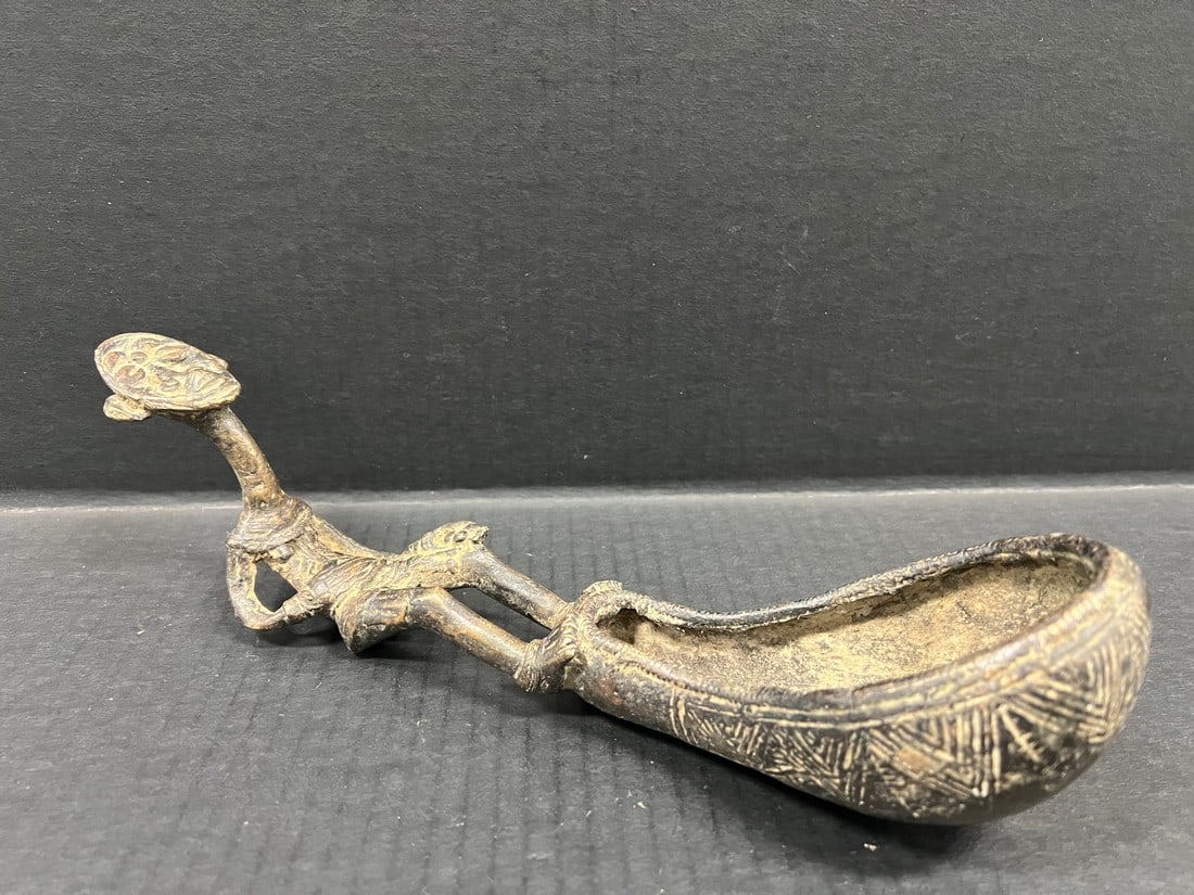 Dogon Bronze Spoon - 5