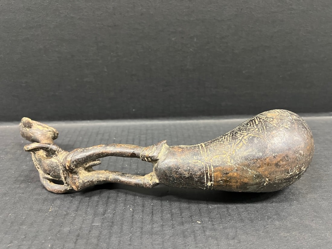 Dogon Bronze Spoon - 8