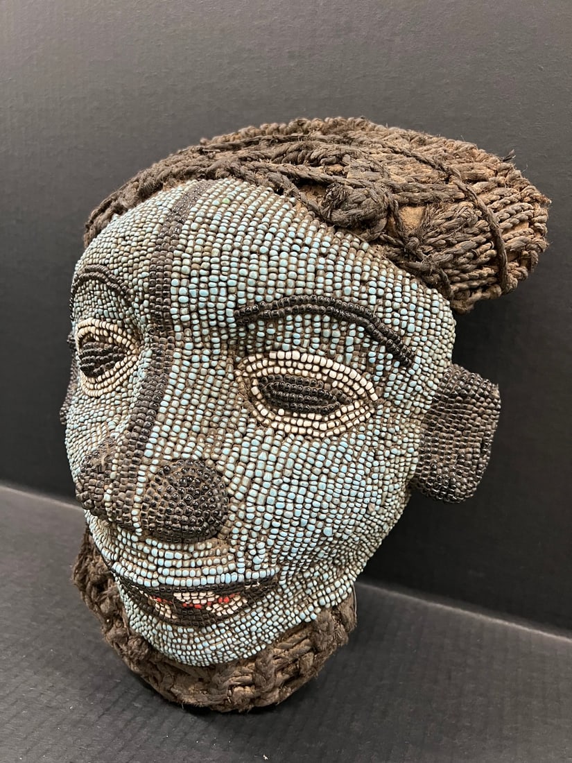 Bamileke Beaded Mask - 3