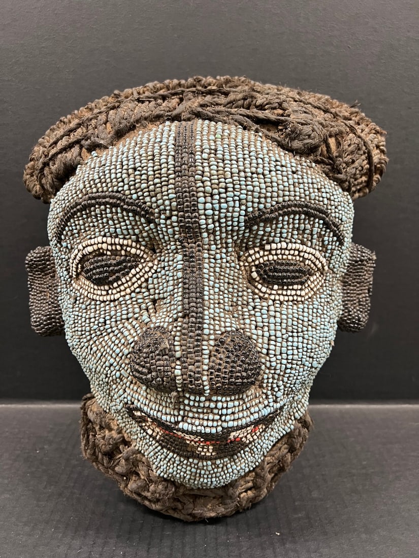 Bamileke Beaded Mask - 4