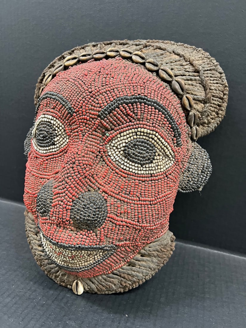 Bamileke Beaded Mask - 3