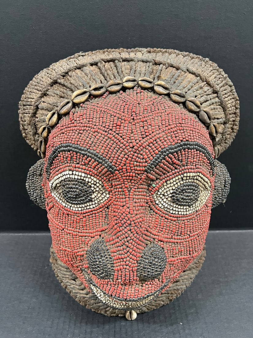 Bamileke Beaded Mask - 4