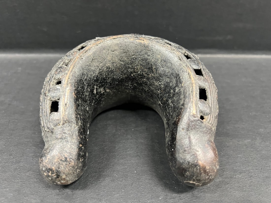 Nigerian Bronze Currency Bracelet - 4