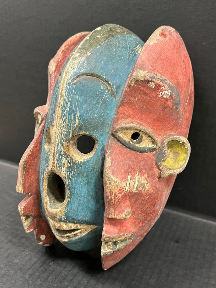 Triple Face Bulu Monkey Mask - 3