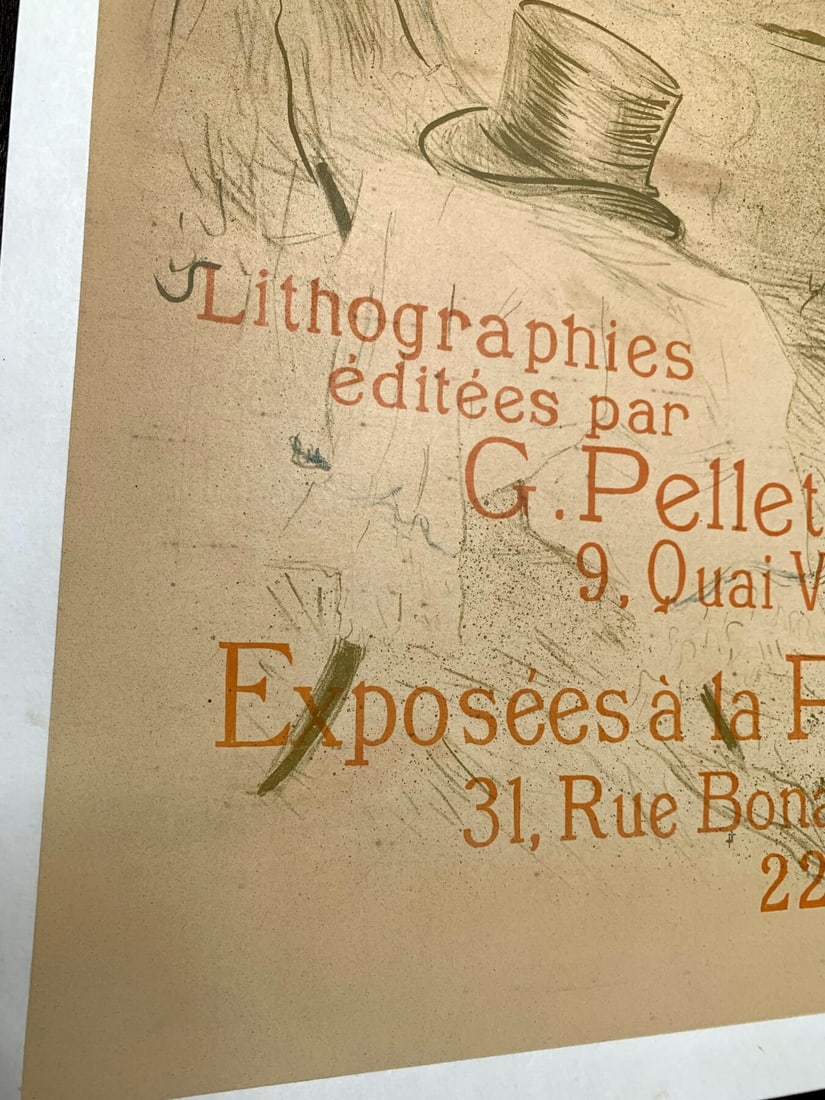 Elles - Art By Toulouse-Lautrec (1896) 18.5x23.25 French Advertising Poster LB - 3