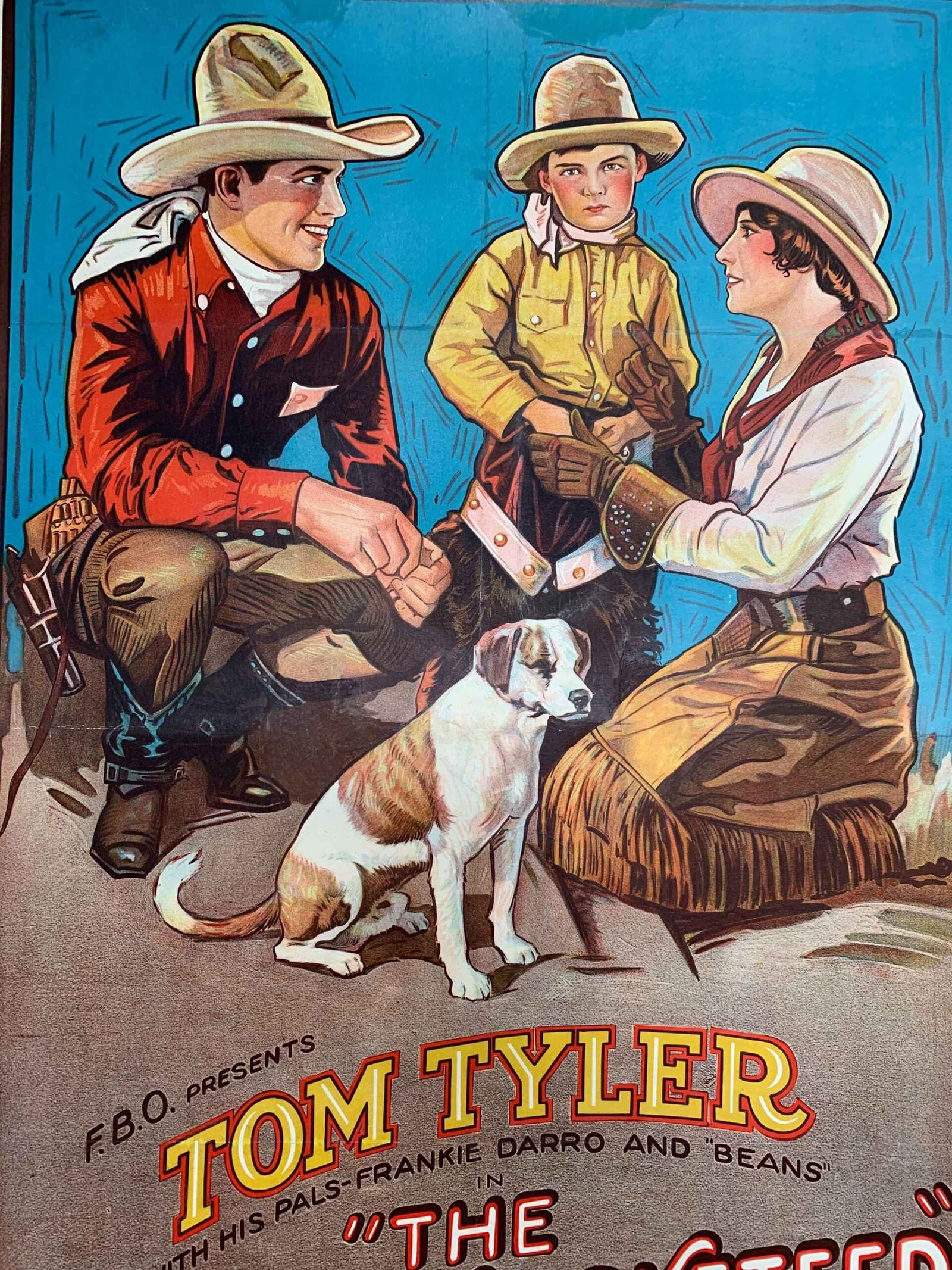 Cowboy Musketeer - Tom Tyler (1925) US One Sheet Movie Poster LB - 6