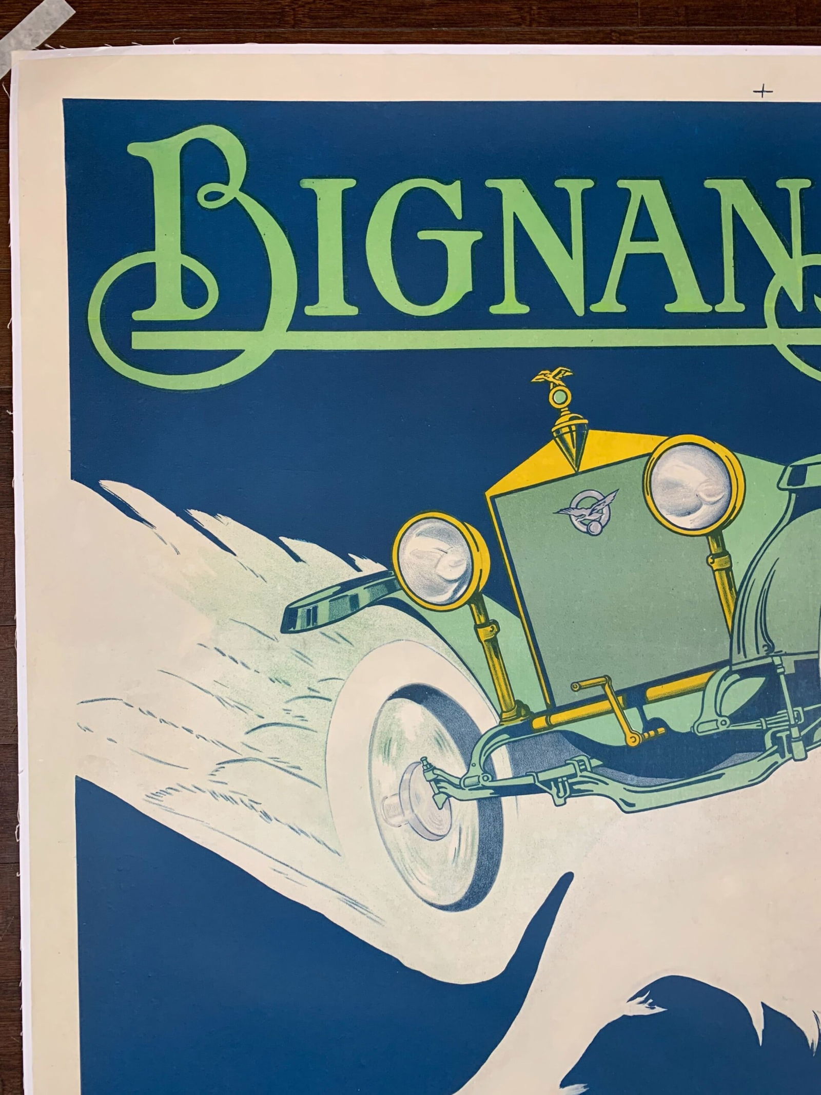 Bignan Sport - Art Joe Bridge (1921) 48x63 French Advertising Poster LB - 3